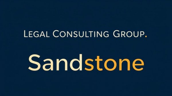 AI for Lawyers: Corporate collaboration logo design with a modern twist.