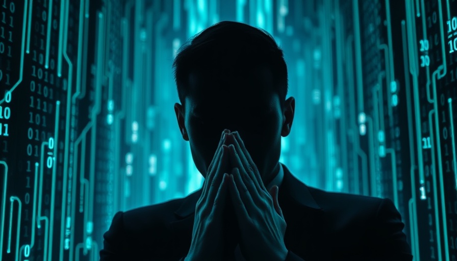 Futuristic silhouette representing AI whistleblowing.