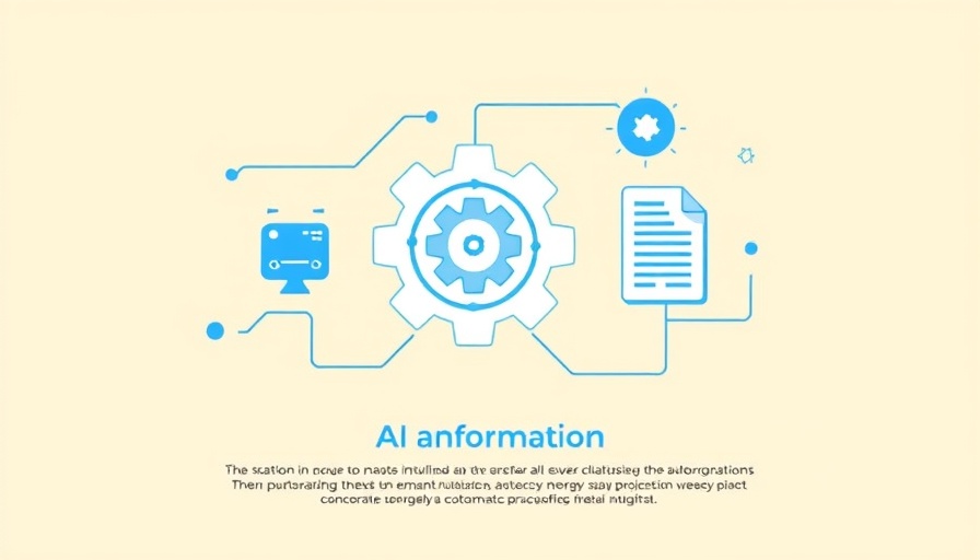 Illustration of automation's impact on meter reading, showing AI transformation.