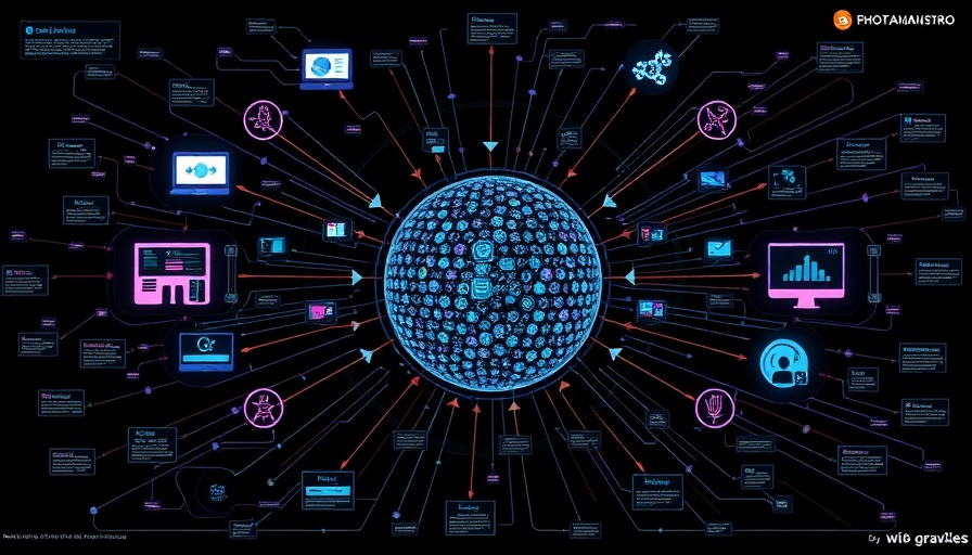 Flowchart of data gravity impacts on business with dataset and apps.