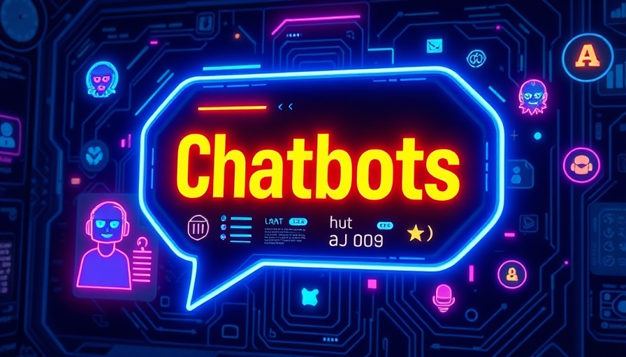 Futuristic illustration depicting roleplay AI chatbots and storytelling skills