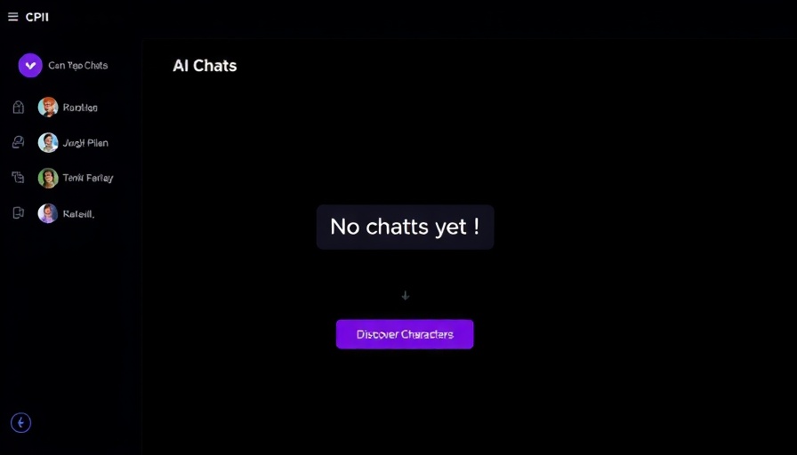 AI Voice Agents interface showing no active chats.